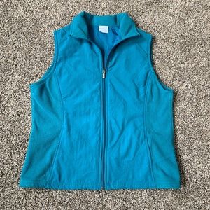 Women’s Columbia Vest Blue/Teal Size Large Used